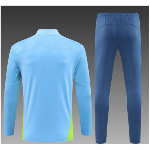 Kids Manchester City Training Suit Blue 2024/25