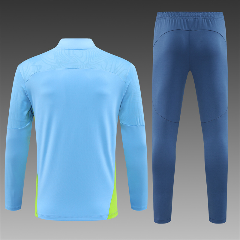 Kids Manchester City Training Suit Blue 2024/25