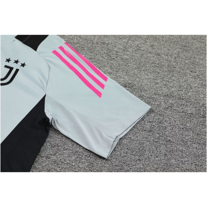 Mens Juventus Short Training Suit Grey 2024/25