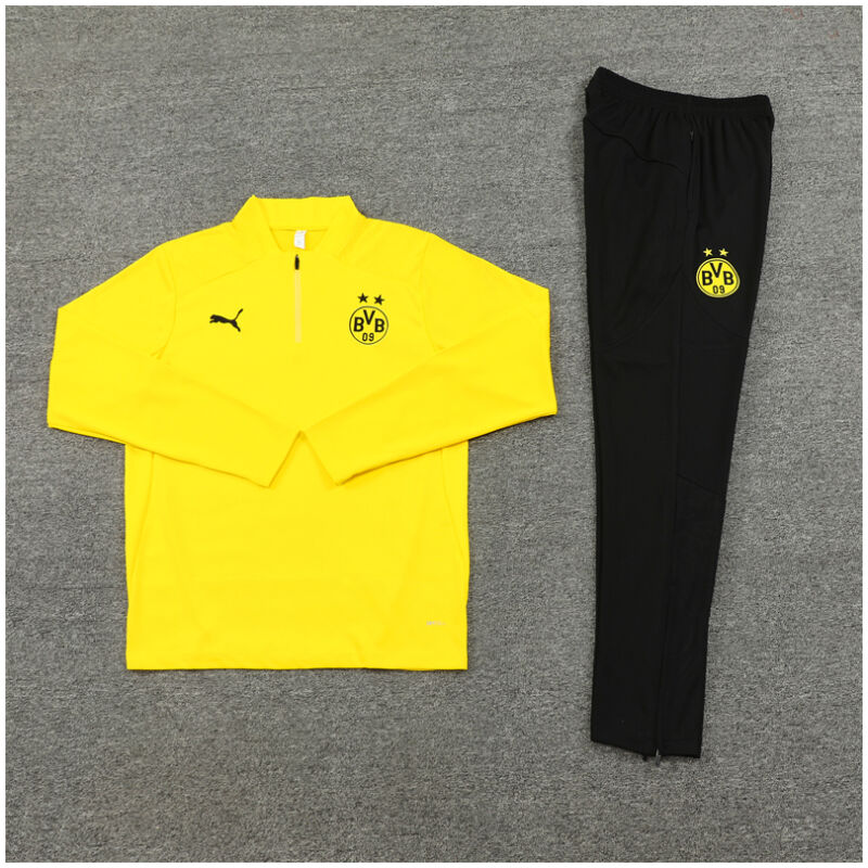 Kids Borussia Dortmund Training Suit Yellow 2024/25