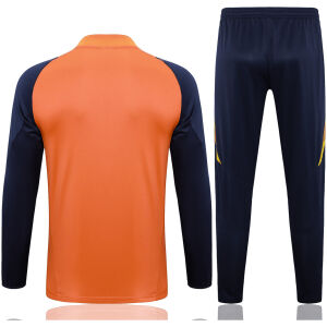 Mens Manchester United Training Suit Orange 2024/25