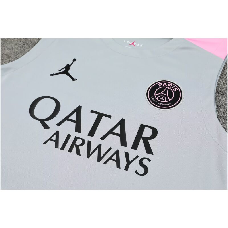 Mens PSG x Jordan Singlet Suit Grey 2024/25
