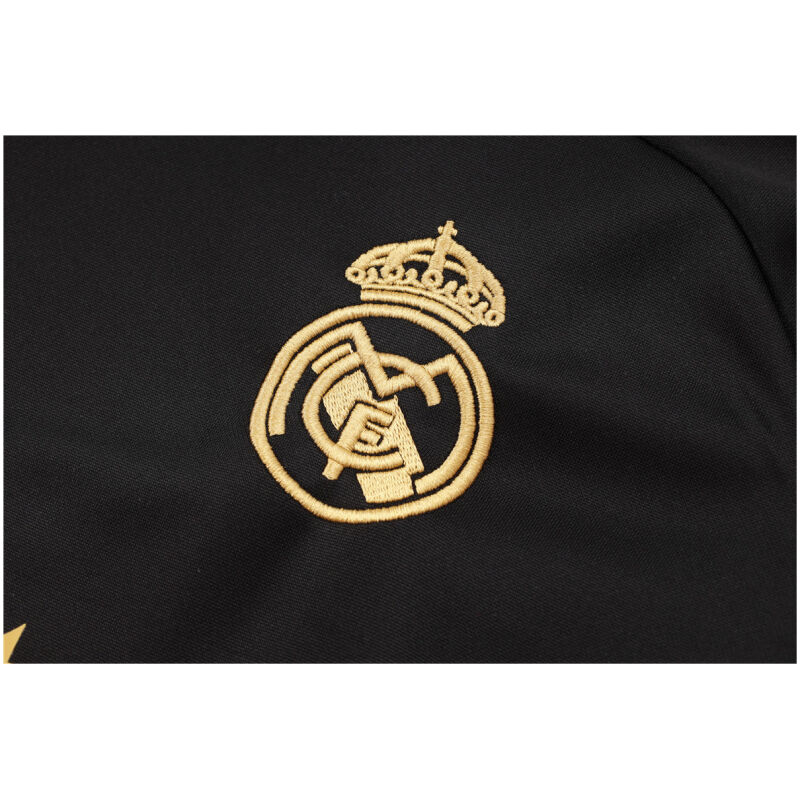 Mens Real Madrid Training Suit Black 2024/25