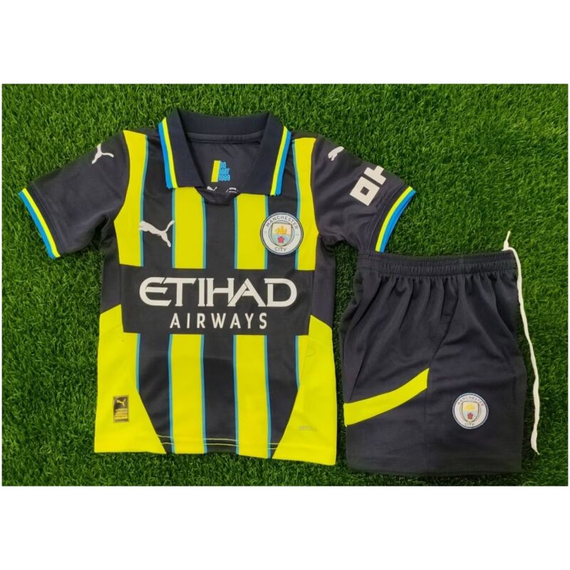Kids Manchester City Away Jersey 2024/25