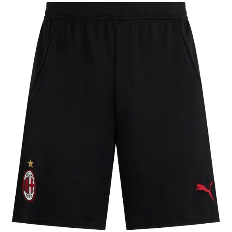 Mens AC Milan Home Black Shorts 2024/25