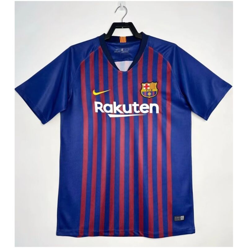 Mens Barcelona Retro Home Jersey 2018/19