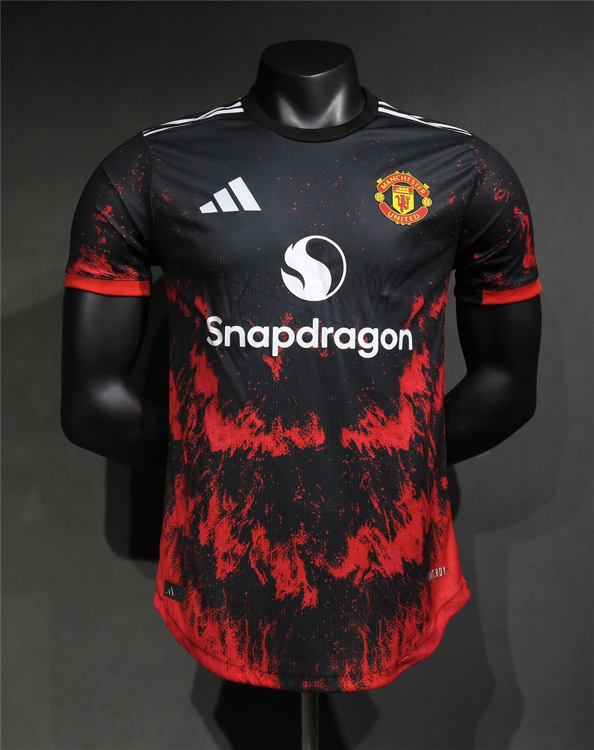 Mens Manchester United Special Black Authentic Jersey 2024/25 – Match