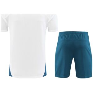 Mens Olympique Marseille Short Training Suit White 2024/25