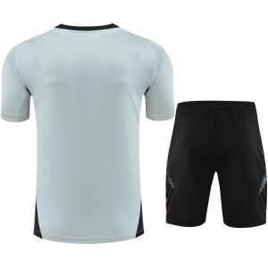 Mens Juventus Short Training Suit Grey 2024/25