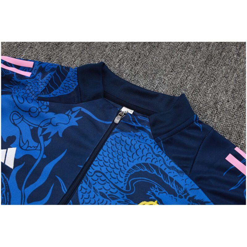 Mens Real Madrid Training Suit Blue Dragon 2024/25
