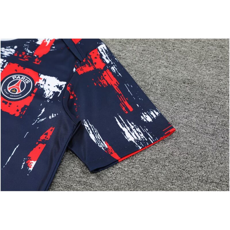 Mens PSG Short Training Suit Royal Red 2024/25