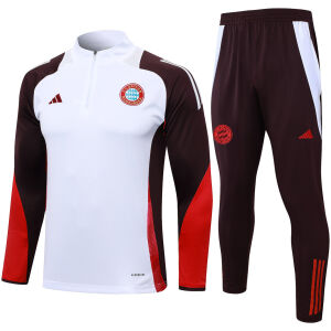 Mens Bayern Munich Training Suit White 2024/25