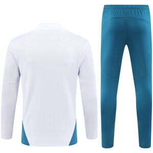 Mens Olympique Marseille Training Suit White 2024/25