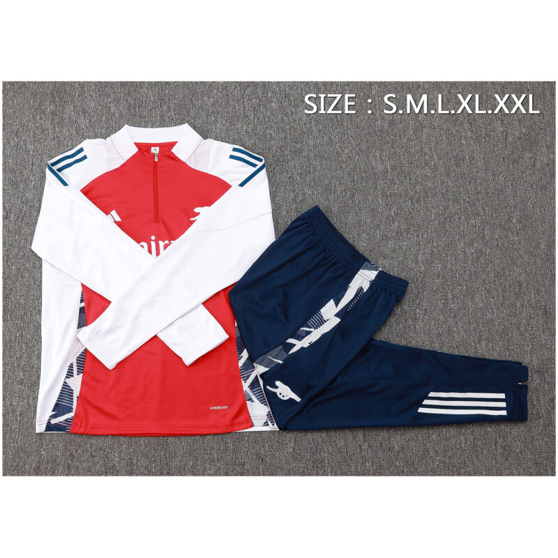 Mens Arsenal Training Suit Red 2024/25