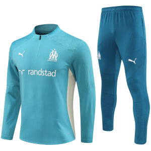 Mens Olympique Marseille Training Suit Green 2024/25