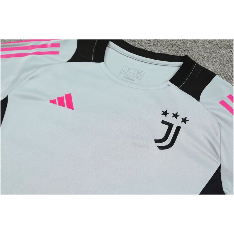 Mens Juventus Short Training Suit Grey 2024/25