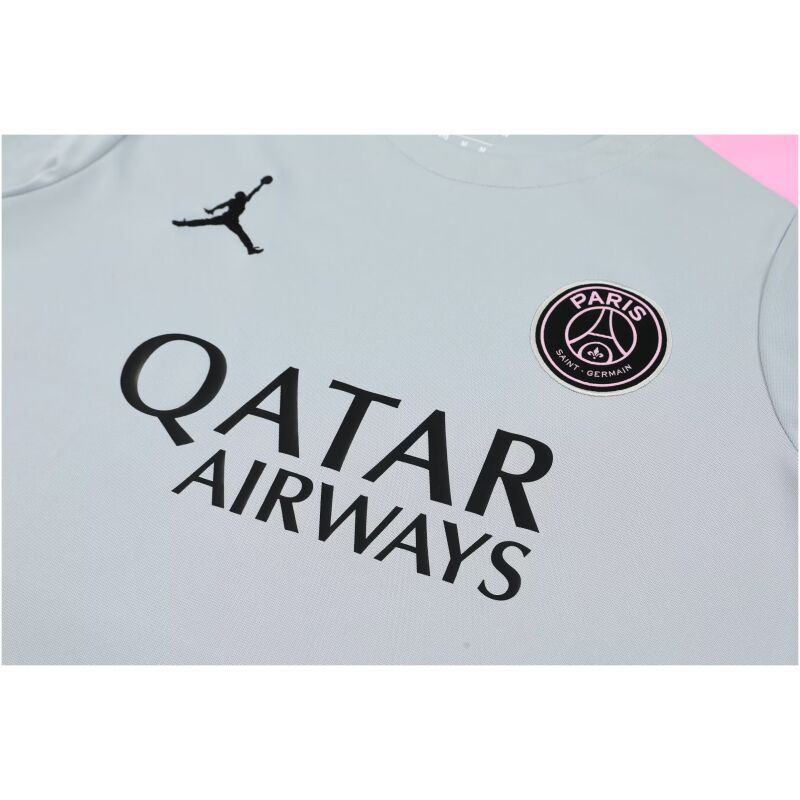 Mens PSG x Jordan Short Training Suit Grey 2024/25