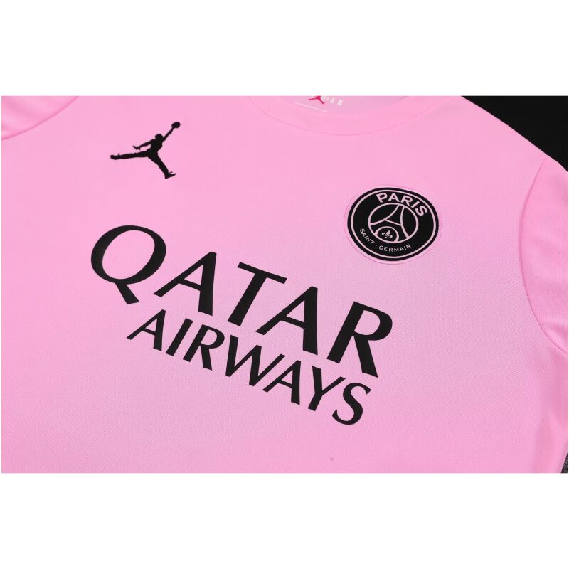 Mens PSG x Jordan Short Training Suit Pink 2024/25