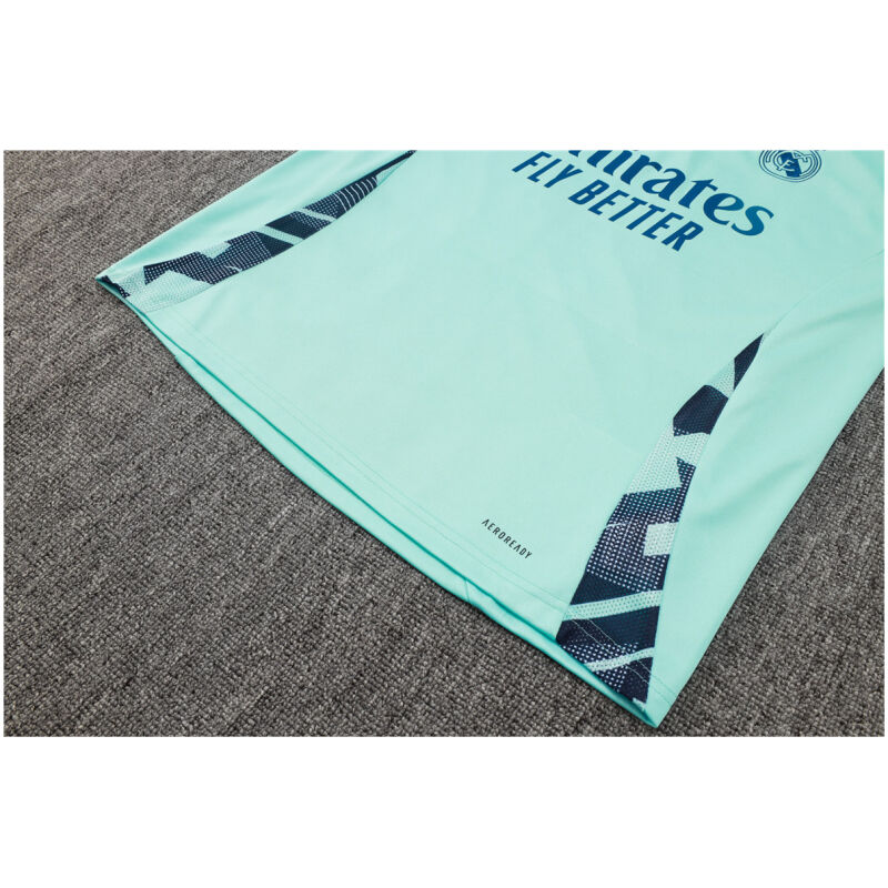 Mens Real Madrid Training Suit Mint Green 2024/25