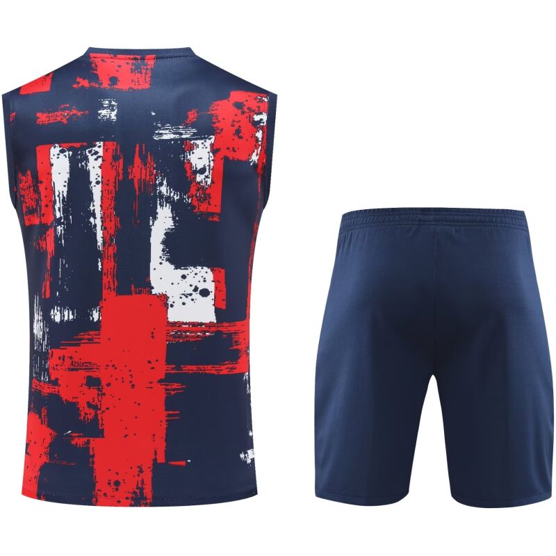 Mens PSG Singlet Suit Royal Red 2024/25