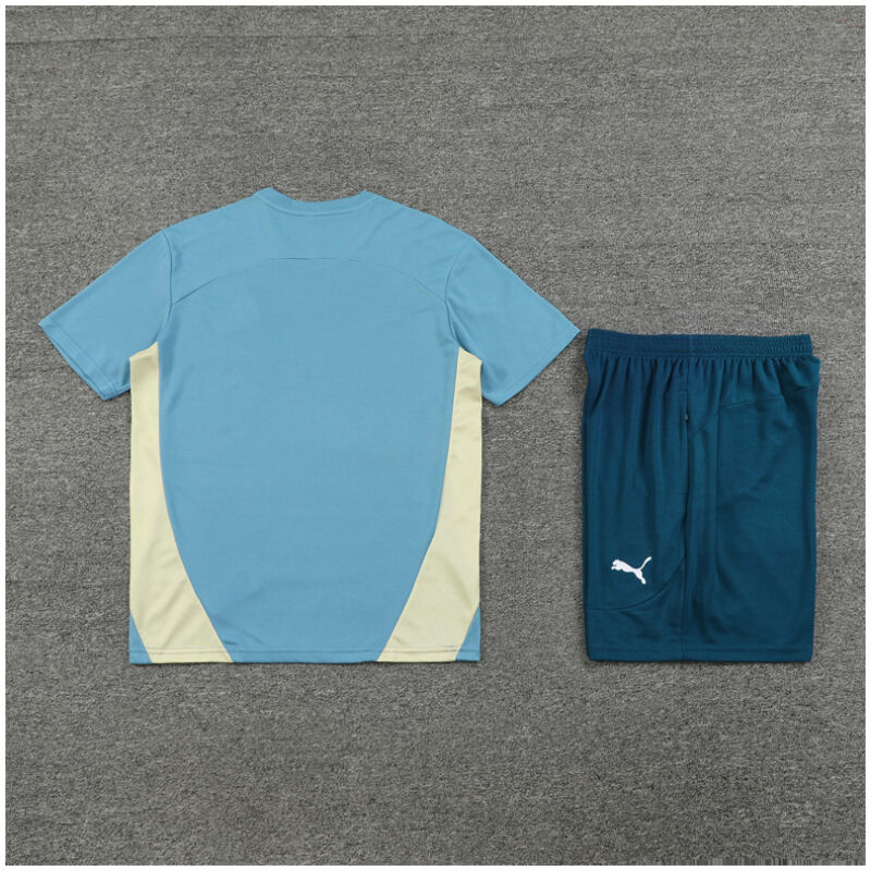 Mens Olympique Marseille Short Training Suit Ash Blue 2024/25
