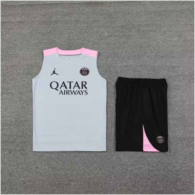 Mens PSG x Jordan Singlet Suit Grey 2024/25