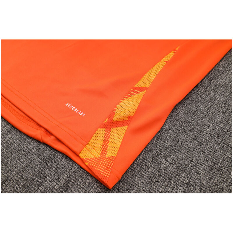 Mens Manchester United Training Suit Orange 2024/25