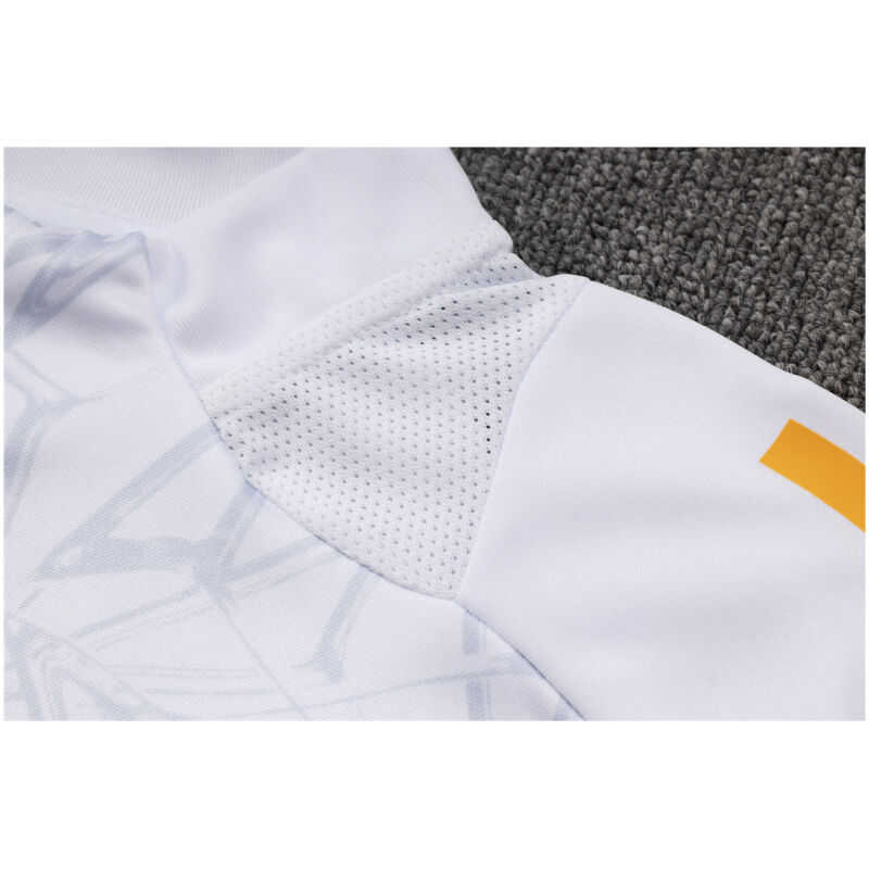 Mens Real Madrid Training Suit White Patten 2024/25