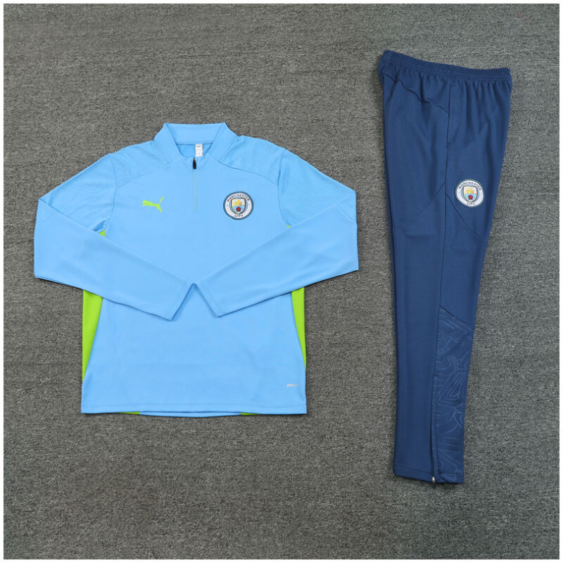 Mens Manchester City Training Suit Blue 2024/25