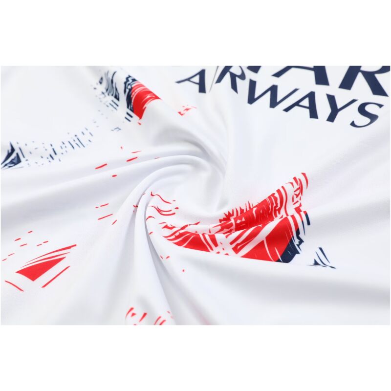 Mens PSG Short Training Suit White 2024/25