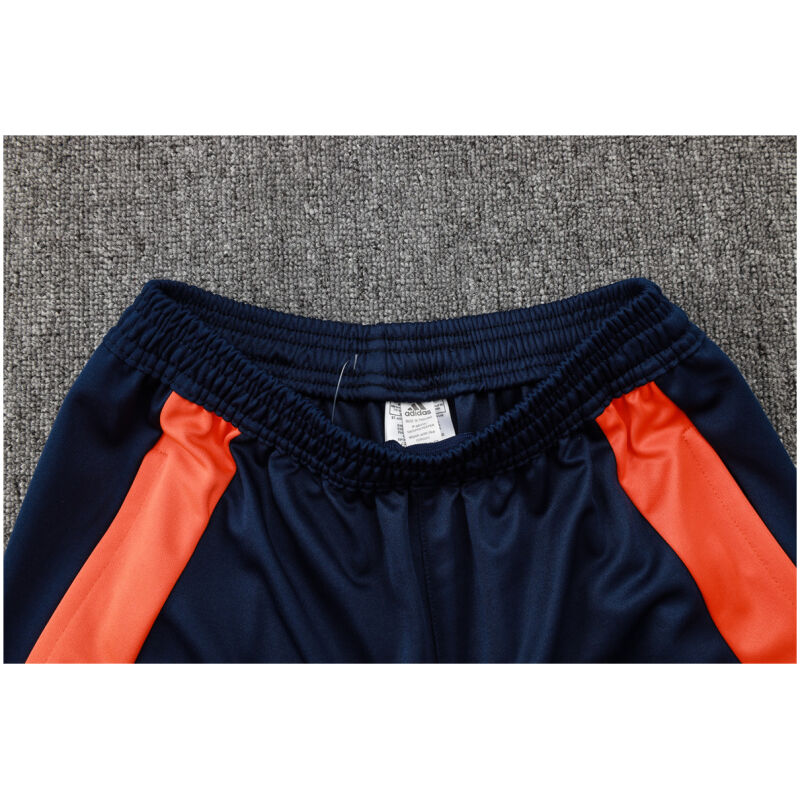 Mens Manchester United Jacket + Pants Training Suit Orange 2024/25
