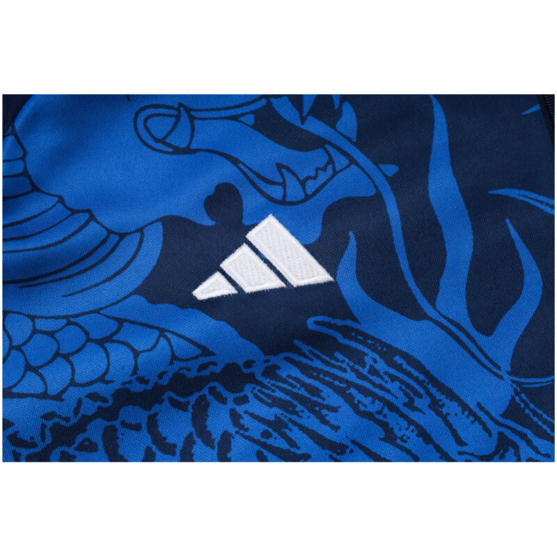 Mens Real Madrid Training Suit Blue Dragon 2024/25