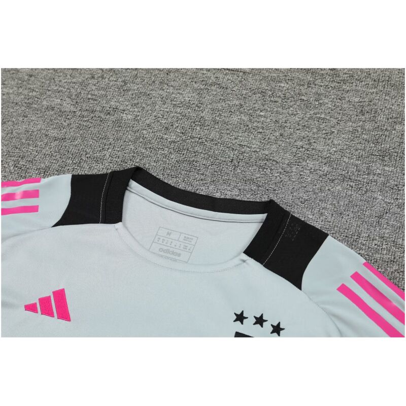 Mens Juventus Short Training Suit Grey 2024/25
