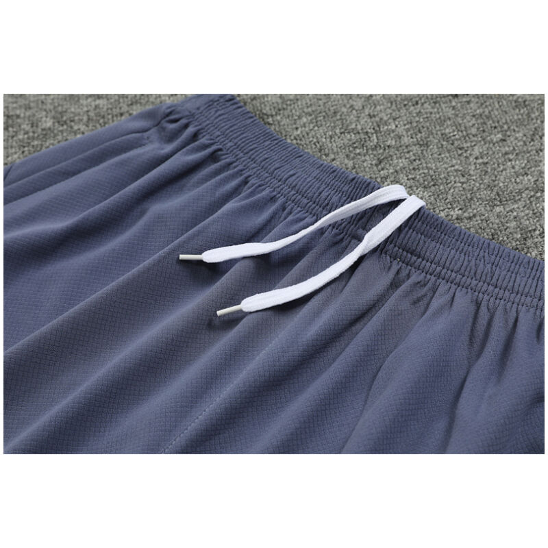 Mens Manchester City Short Training Suit Grey 2024/25