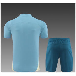 Kids Olympique Marseille Short Training Suit Ash Blue 2024/25