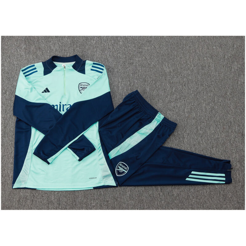 Kids Arsenal Training Suit Green 2024/25