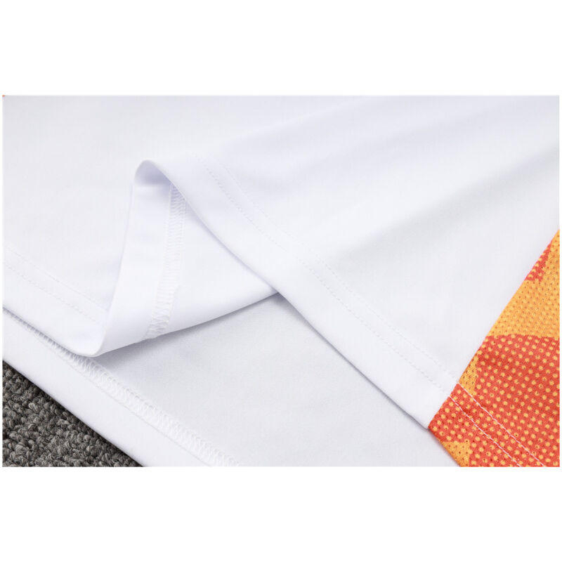 Mens Real Madrid Polo Shirt Pure White 2024/25