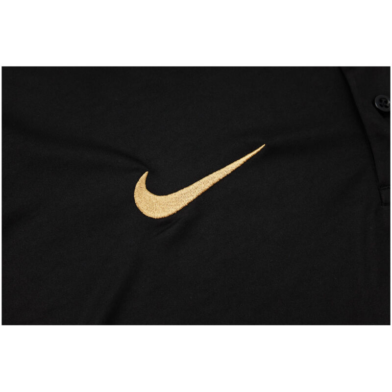 Mens Barcelona Polo Shirt Black 2024/25