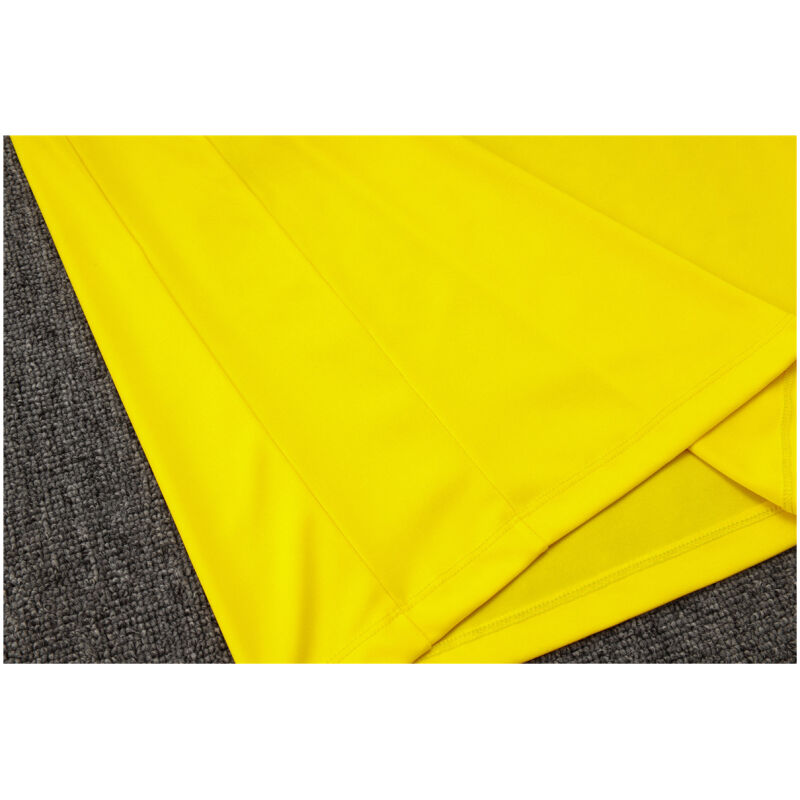 Mens Brazil Short Training Suit Yellow 2024