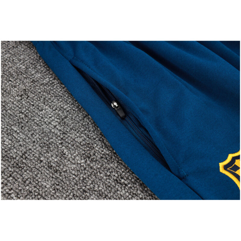 Mens Barcelona Hoodie Jacket + Pants Training Suit Royal 2024/25
