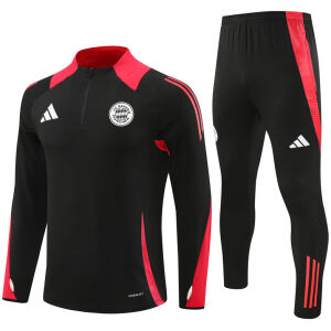 Mens Bayern Munich Training Suit Black 2024/25