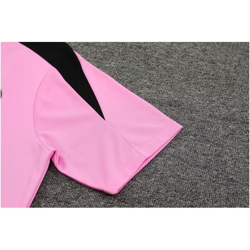 Mens PSG x Jordan Short Training Suit Pink 2024/25