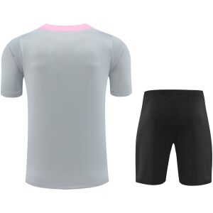 Mens PSG x Jordan Short Training Suit Grey 2024/25