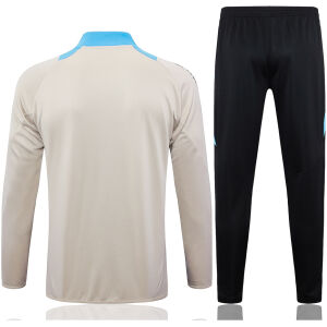Mens Argentina Jacket + Pants Training Suit Cream 2024