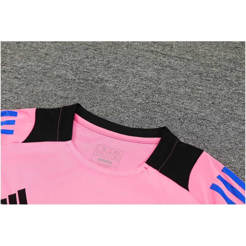 Mens Manchester United Short Training Suit Pink 2024/25