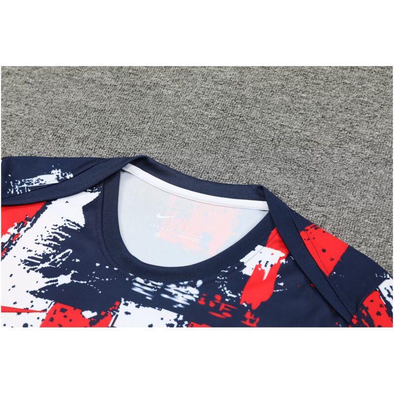 Mens PSG Short Training Suit Royal Red 2024/25