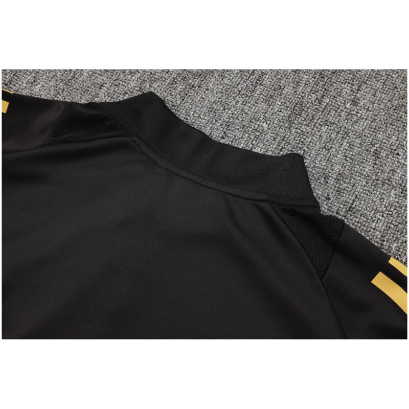 Mens Real Madrid Training Suit Black 2024/25
