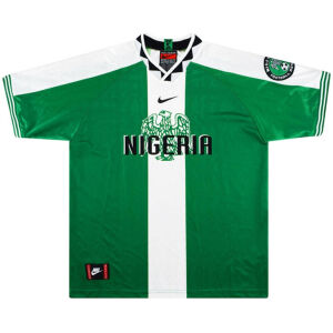 Mens Nigeria Retro Home Jersey 1996