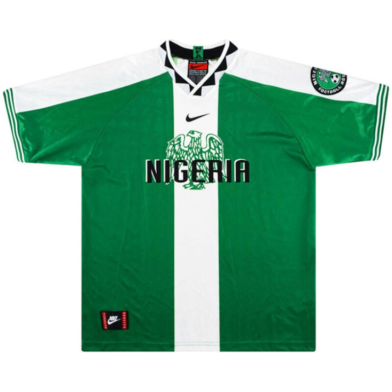 Mens Nigeria Retro Home Jersey 1996
