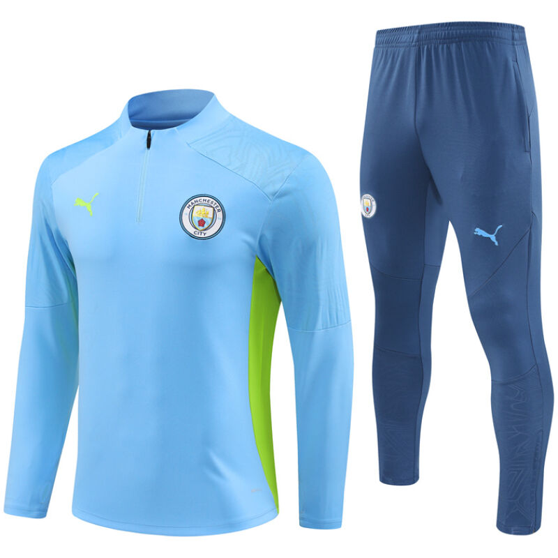 Mens Manchester City Training Suit Blue 2024/25